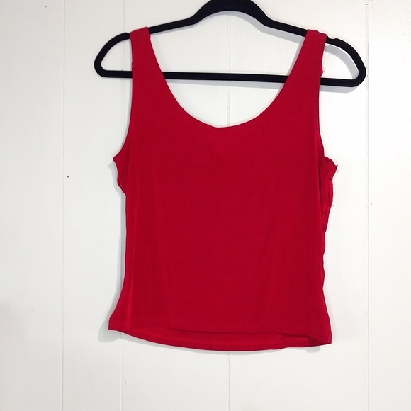 Fashque Cropped Lace Tank Top - Picture 2 of 6